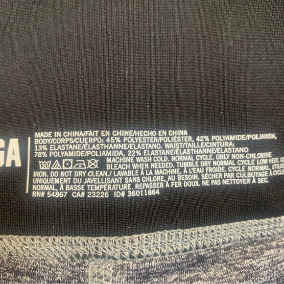 PINK Victoria Secret Gray Yoga Legging Mid-Rise Full Leg Leggings Size Small - Picture 11 of 11